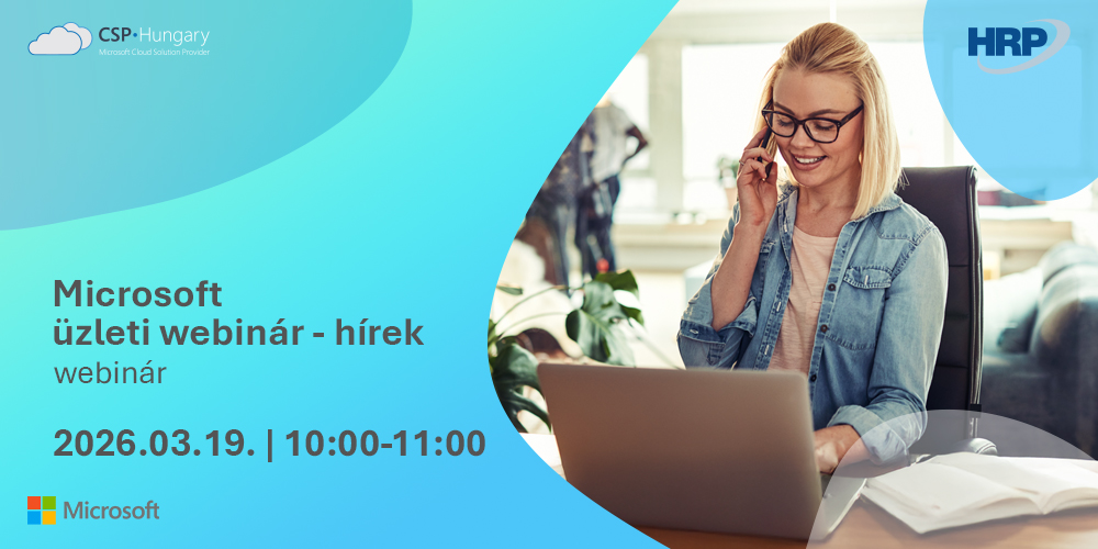 Microsoft üzleti webinár - hírek