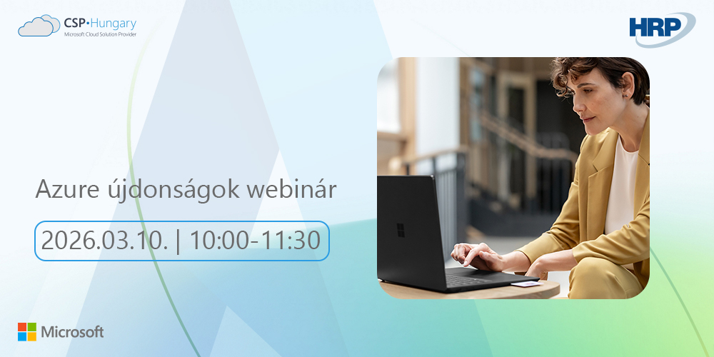 Azure újdonságok webinár